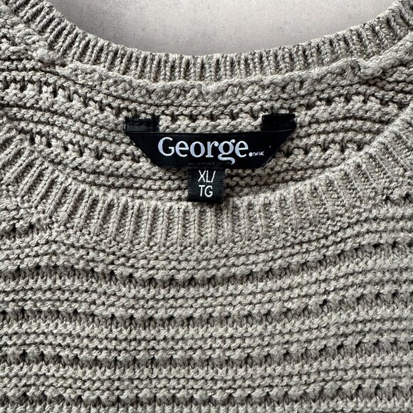 NWT George Crochet Tank Top in Olive Green XL and XXL Sizes Available - Picture 6 of 6